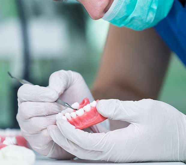 Suwanee Partial Denture for One Missing Tooth